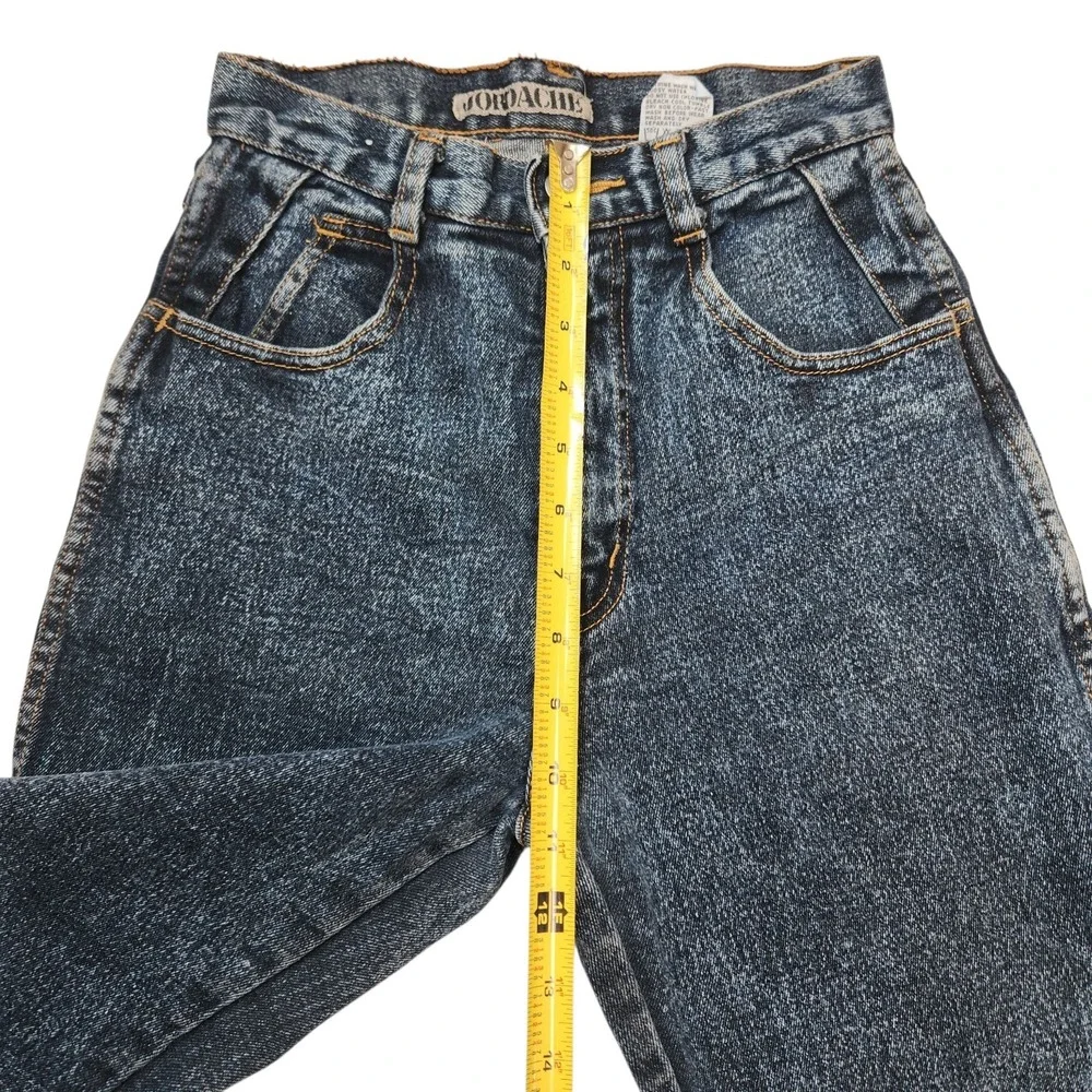 Vintage 90s Jordache High Rise Body Fit Jeans Women's 9/10 Made in Hong Kong